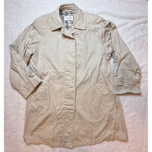 Vintage London Fog Men's Tan Sz Large Trench‎ Coat